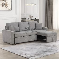 Sleeper Pull Out Sofa Bed Sectional Couch