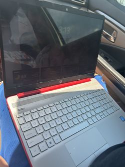 Laptop, Beautiful Red