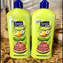 Set of 2 suave kids 3in1 watermelon wonder•wash•shampoo•conditioner•18oz•all for $5