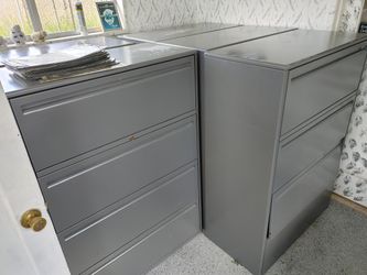 Heavy filing cabinets