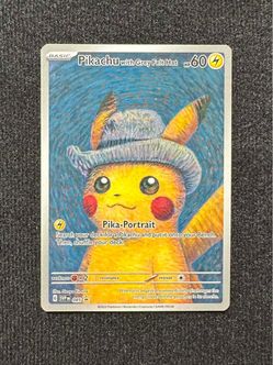 Pikachu with Grey Felt Hat Pokémon Promo Card SVP 085