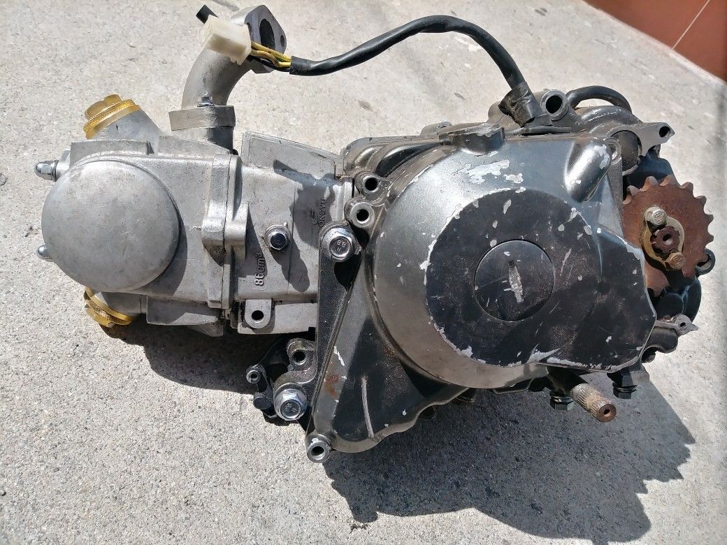 Used pit bike engine 86cm3 semi auto