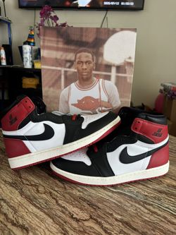 Air Jordan 1 High OG “Black Toe Reimagined” Size: Men’s 12.0 US