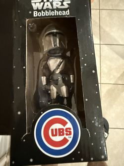 Cubs mandalorian bobble head