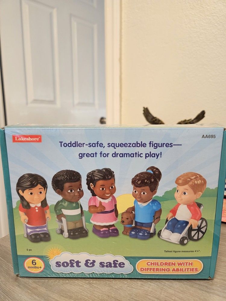 Soft And Safe .Squeezable Figures. 