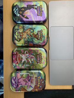 Pokémon Prismatic Evolutions Mini Tins Empty Set