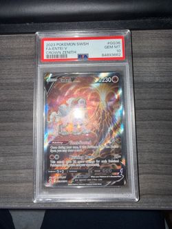 Pokemon Crown Zenith Entei V PSA 10