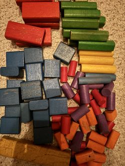 Vintage building blocks