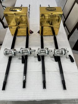 Penn International 30VISWS on Penn Ally 50-100lb Roller Rods