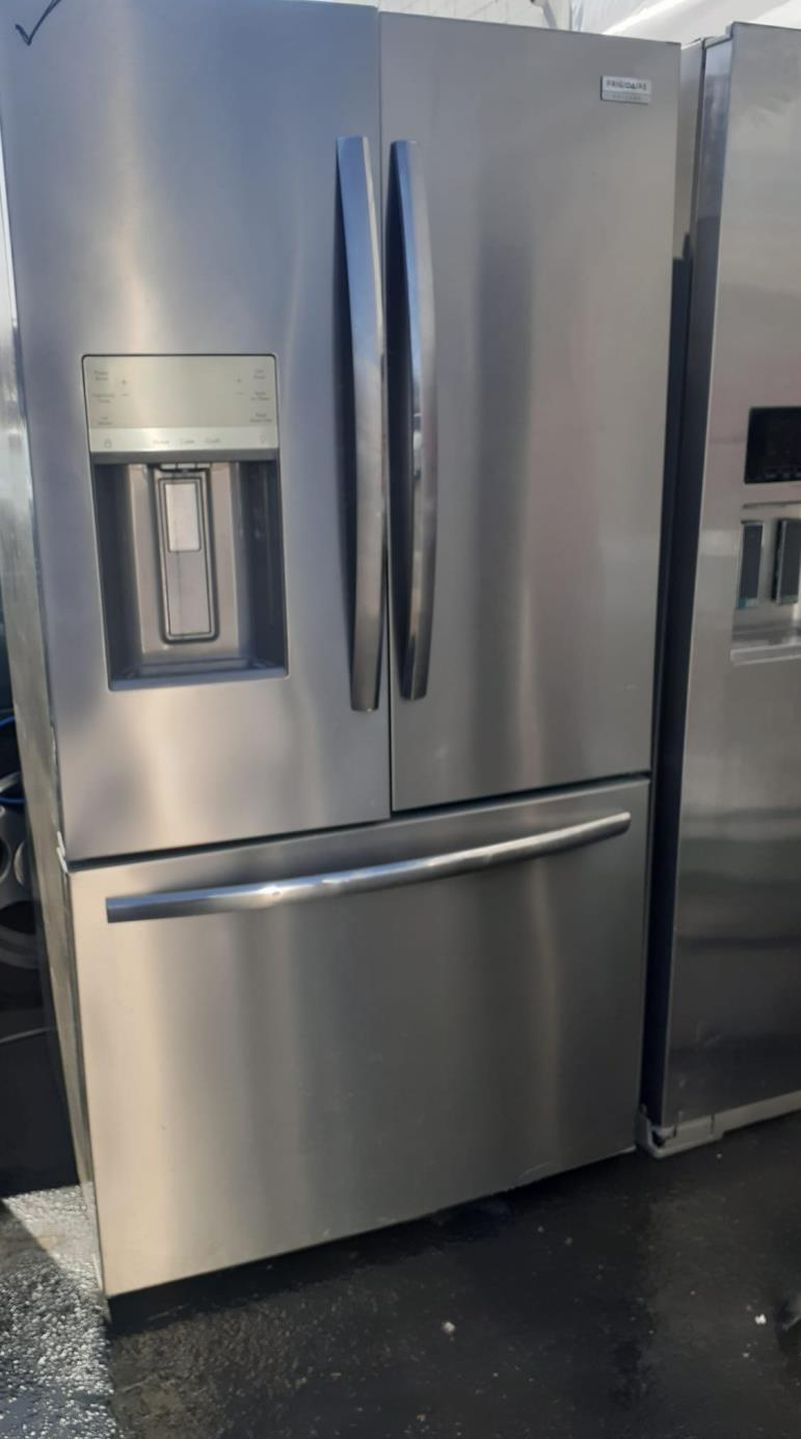 Frigidaire 3-Door Stainless Steel Refrigerator Fridge