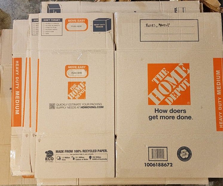 Free Moving Box & Packing Paper