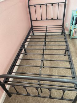 Twin bed frame