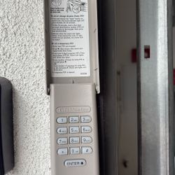 Lift Master wireless garage door keypads