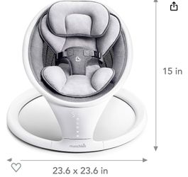 Munchkin Bluetooth baby/infant swing