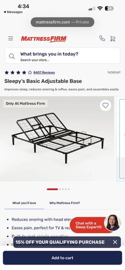 Electronic Bed Frame Queen and Twin