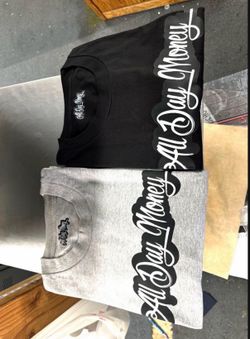 T shirts unisex All day Money logo