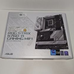 ASUS ROG Strix B760-A Gaming WiFi ATX Motherboard-Intel B760, DDR5, PCIe 5.0 NEW