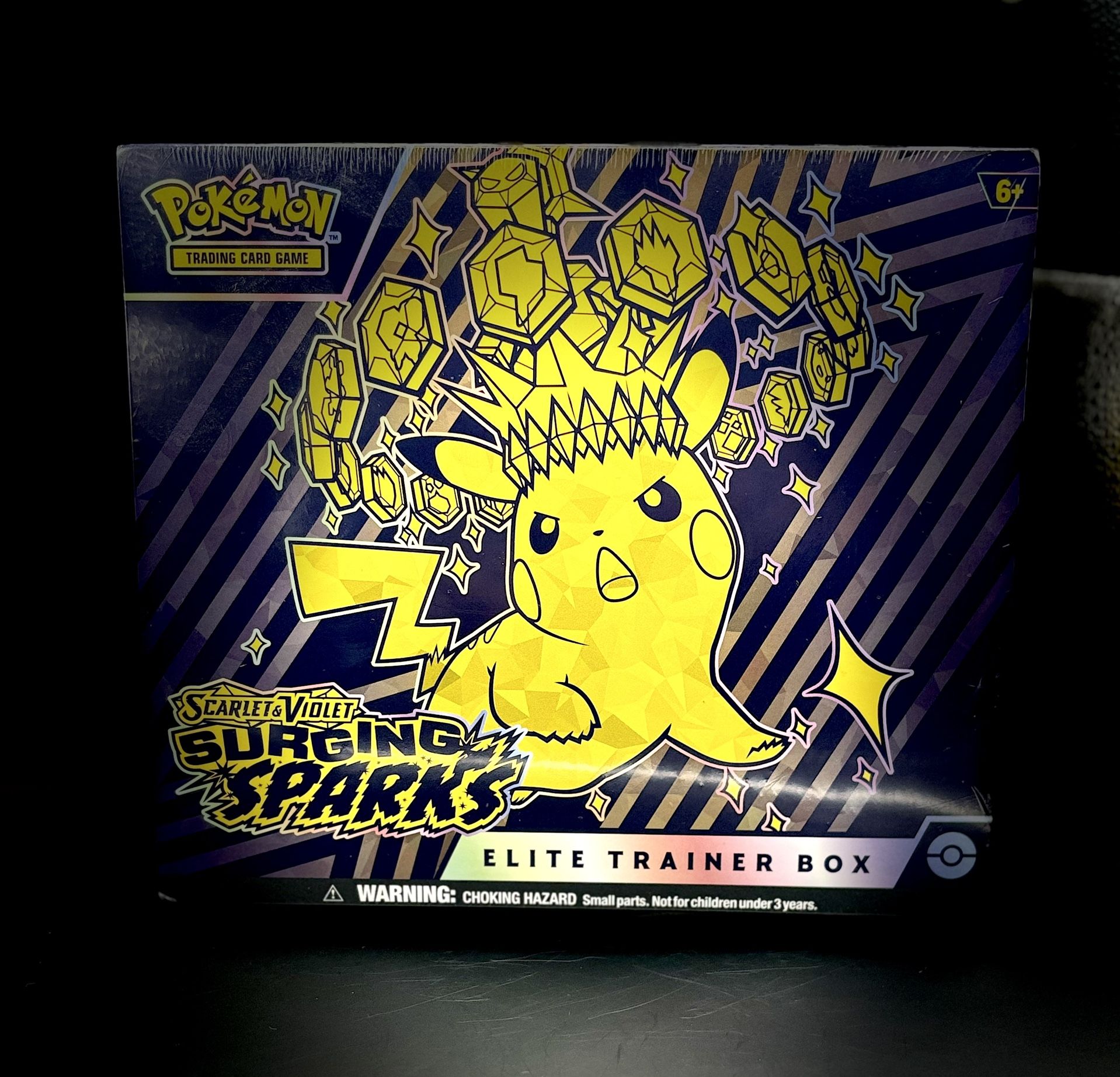 Pokémon TCG: Scarlet & Violet—Surging Sparks Elite Trainer Box (Brand New Sealed)