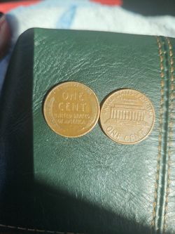 2 Monedas De Penny una es  1946 letra S la segunda es 1976 letra D 60 dorales X las 2