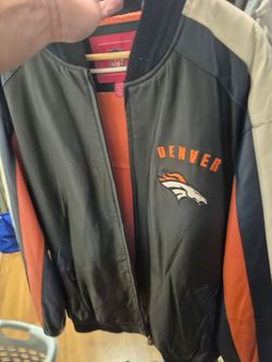 Denver Broncos leather jacket