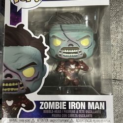 Zombie iron man funko