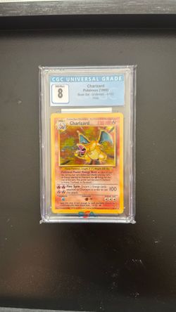 CGC 8 Base Set Unlimited Charizard