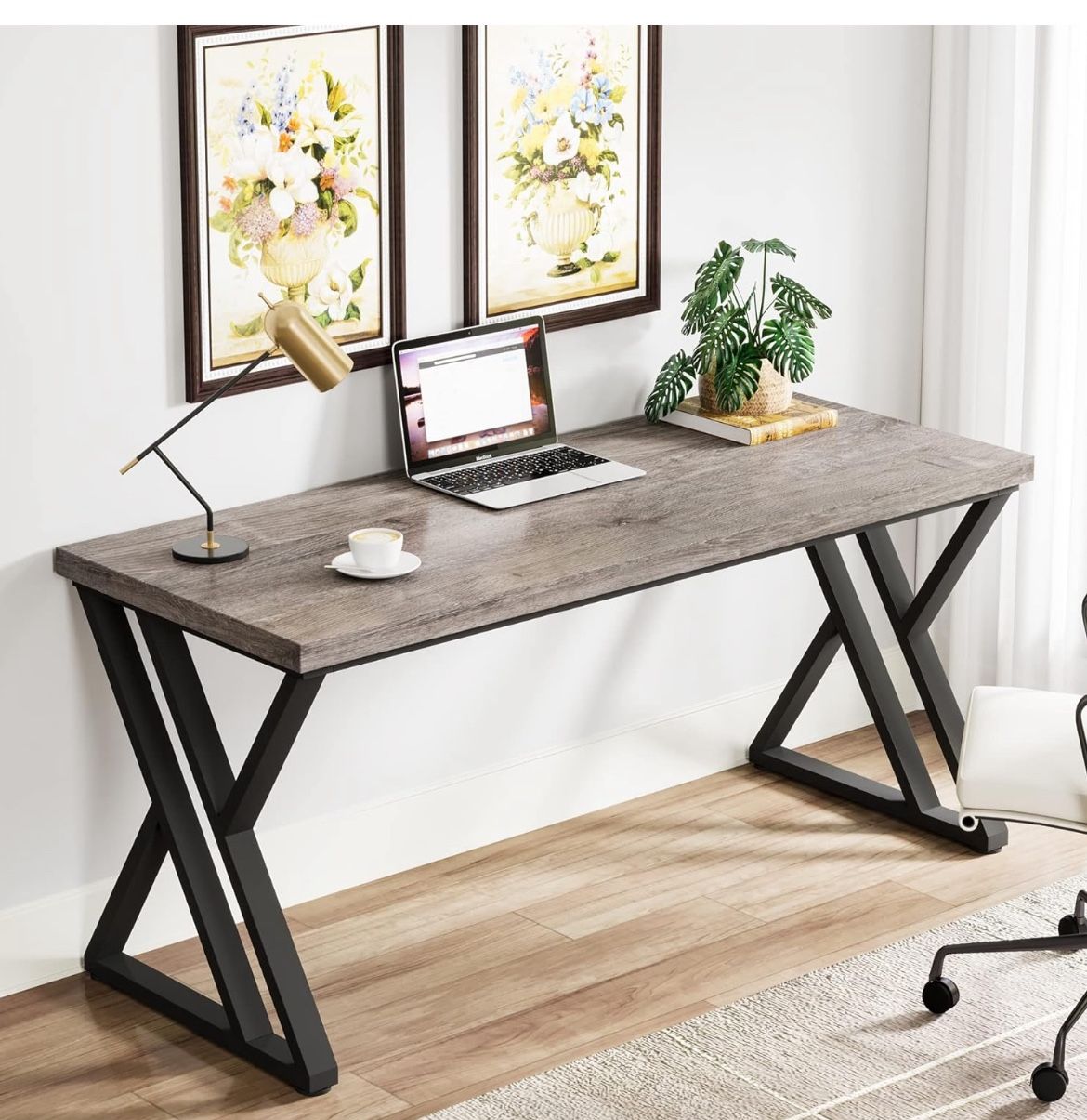 Tribesigns Writing Computer Desk, 55 inch - New In Box