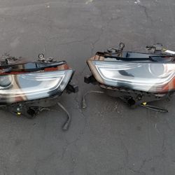 2013-2016 Audi A4 S4 Headlights Xenon Hid Complete With All The Accessories And Lights Bulbs OEM. 