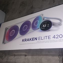 NZXT Kraken Elite 420 RGB - White