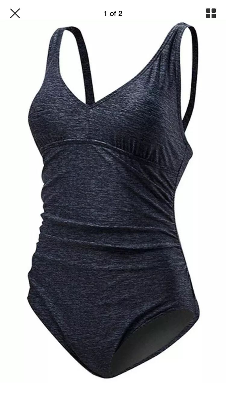 TYR Women's Mantra v Neck Controlfit Sz 18