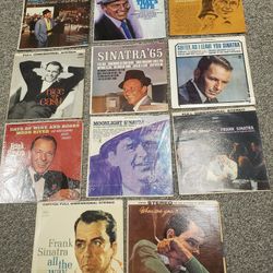 Frank Sinatra LPs 11.   $5
