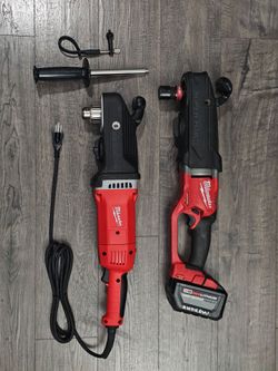 Milwaukee M18 Super Hawg Right Angle Drill