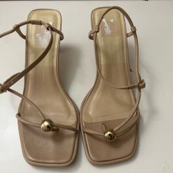 Dolce Vita Tan Strappy heels