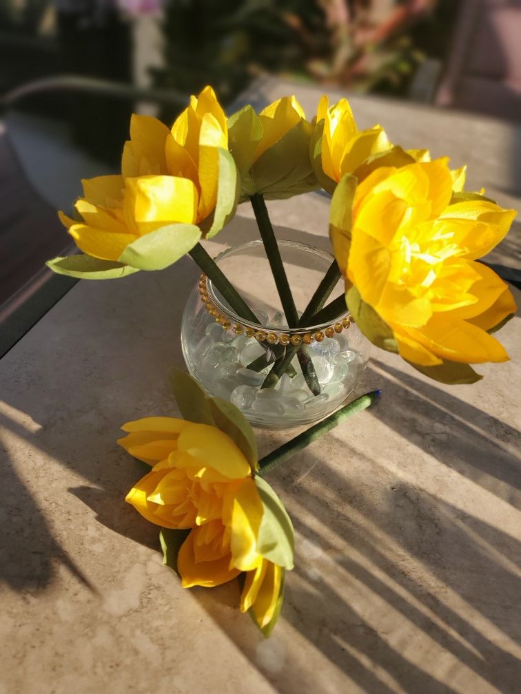 Custom Made Flower Pens