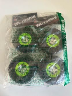 WL Racing RC Car Wheels and Tires Set