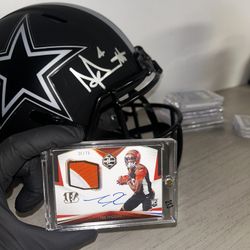 2020 Panini Tee Higgins On Card Auto RPA /75