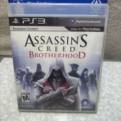 Assassins Creed Brotherhood PS3