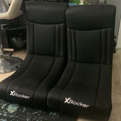 Xrocker gaming chair set