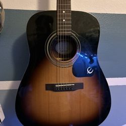 Guitar- Epiphone acoustic 