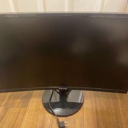 Curved Samsung Monitor 