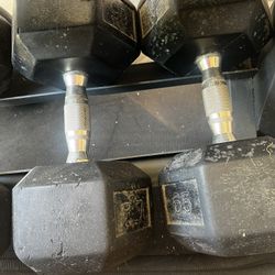 65 Lb Dumbbells (pair)