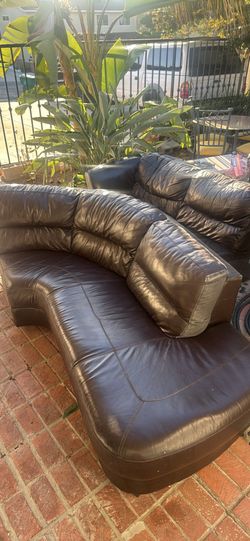 *FREE* leather couch