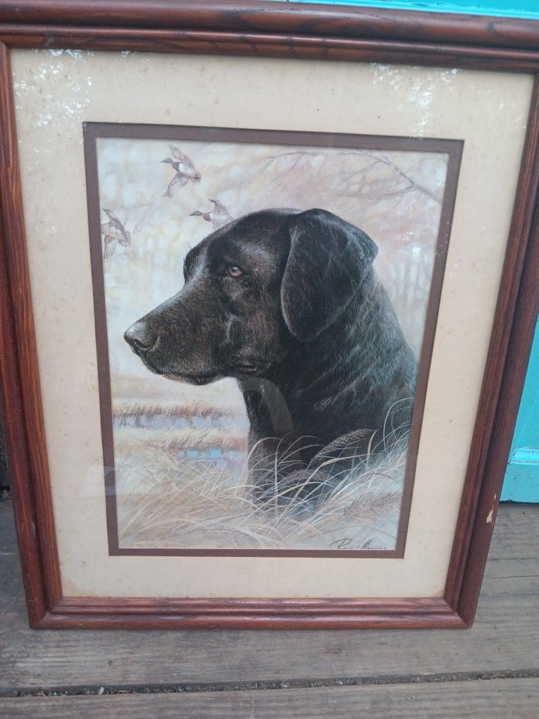 "Devoted Friend" Black Lab