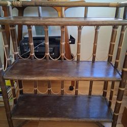 Rattan Bookshelf