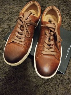 Men Brown Leather Shoes