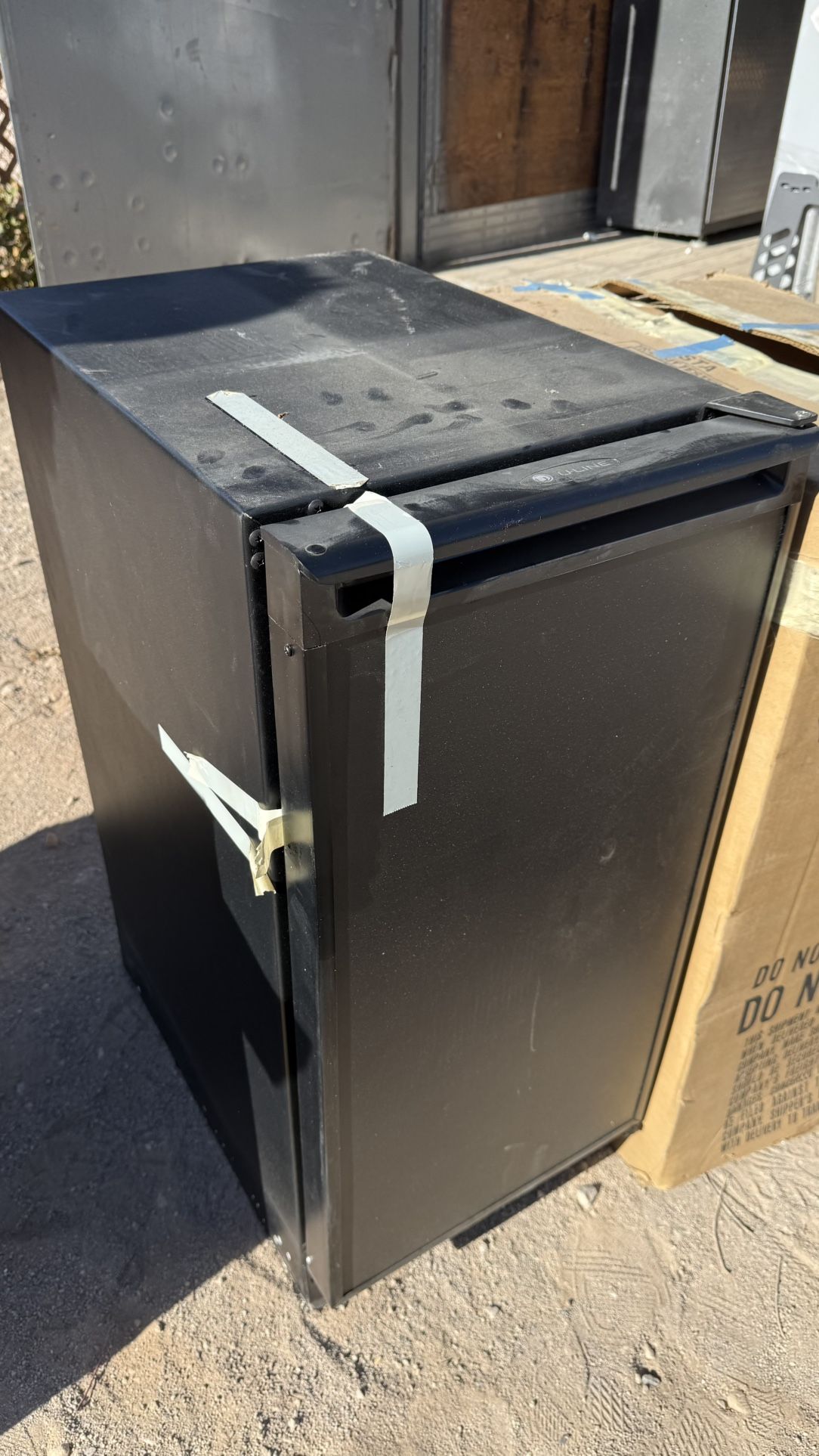 15" Black Undercounter Refrigerator - NEW OPEN/ Out Of Box