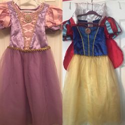 Disney Rapunzel & Snow white Gown Bundle