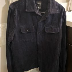 Union Mens Overcoat Jacket Corduroy Small