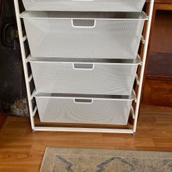 Elfa 4 Drawer Dresser Closet Organizer