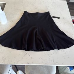 Cute Black Rafaella Skirt Size 8